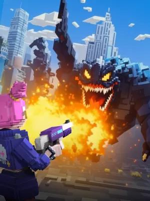 Pixel City War: Fly Shooter screenshot4