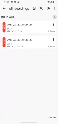 ASR Voice Recorder screenshot2