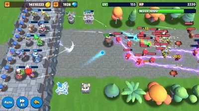 Wall Castle: Tower Defense TD screenshot2
