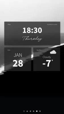 Android Clock Widgets screenshot2