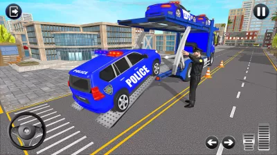 Grand Police Transport Truck screenshot1