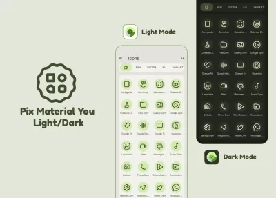 Pix Material You Light/Dark screenshot1