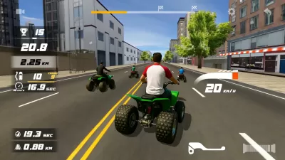 Traffic Bike 3D: City Tour screenshot1