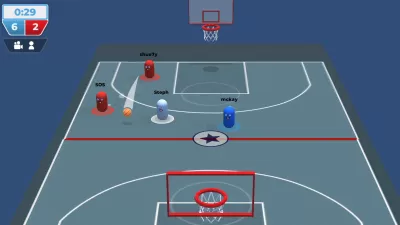 Basketball Rift screenshot1