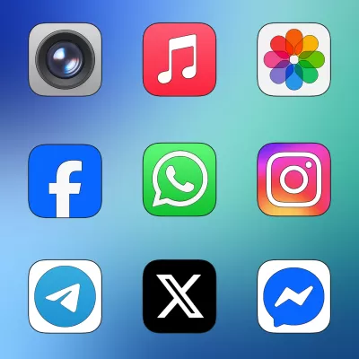 CRiOS Carbon - Icon Pack screenshot2