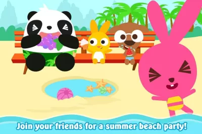 Purple Pink Summer Beach screenshot1