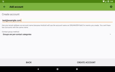 DAVx⁵ screenshot4