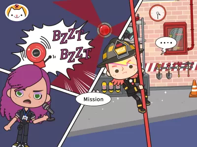 Miga Town: My Fire Station screenshot4