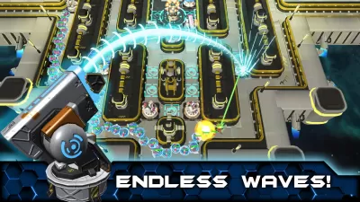 Sci-Fi Tower Defense Module TD screenshot2