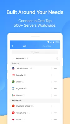 FlyVPN screenshot2