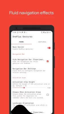 Vivid Navigation Gestures screenshot2