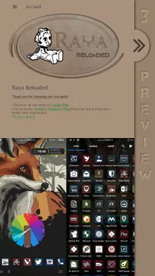 Raya Reloaded Icon Pack screenshot1