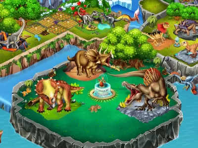 Dino Battle screenshot2