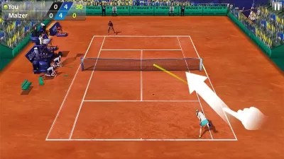 3D Tennis screenshot2