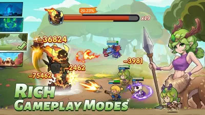 Mini Heroes: Magic Throne screenshot3