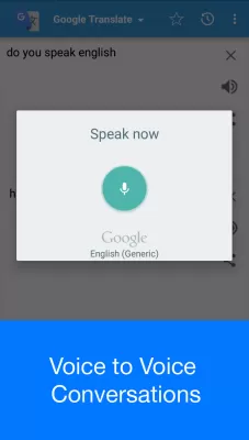 Speak to Voice Translator screenshot1
