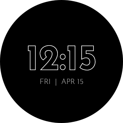 PhotoWear Classic Watch Face screenshot1