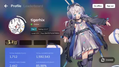 Cytoid: A Community Rhythm Gam screenshot1