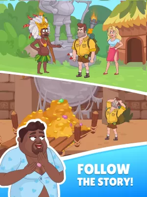 Andy Volcano: Tile Match Story screenshot2