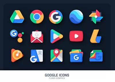 Flora : Material Icon Pack screenshot2