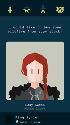 Reigns: Game of Thrones screenshot1