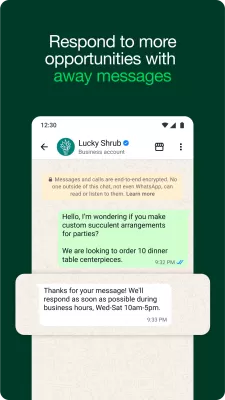 WhatsApp Business screenshot2