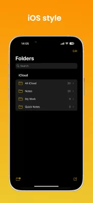 Note OS 17 - Phone 16 Notes screenshot1