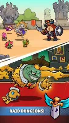 Let's Go Lama: Idle RPG screenshot2