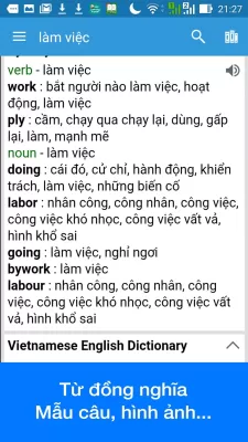 Vietnamese Dictionary Dict Box screenshot2