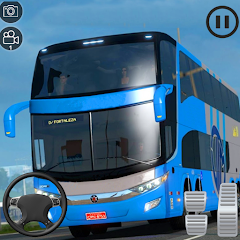 Euro Coach Bus Simulator Games MOD APK icon