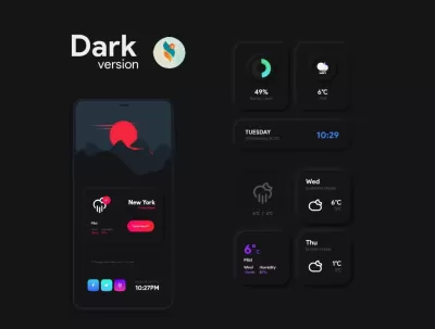 Shadow KWGT screenshot3