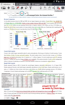 MetaMoJi Note screenshot1