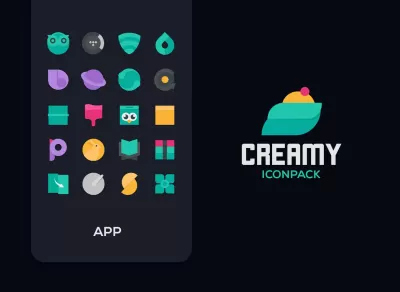 Creamy Icon pack screenshot1
