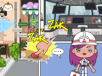 Miga Town: My Fire Station screenshot1