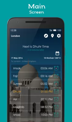 Prayer Times, Adhan, Qibla screenshot2