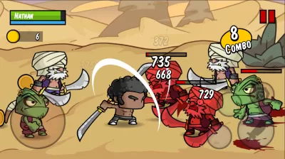 Battle Hunger: 2D Hack n Slash screenshot1