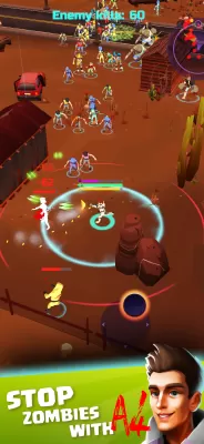 A4 vs Zombies - ZomBattle screenshot1