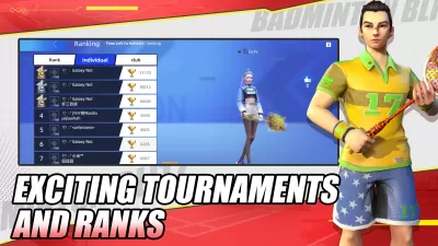 Badminton Blitz - PVP online screenshot2