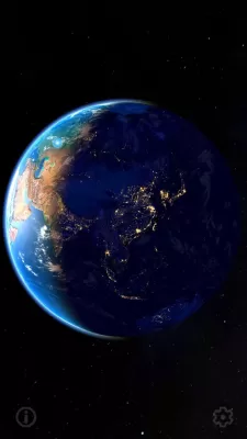 3D Earth & Real Moon screenshot1