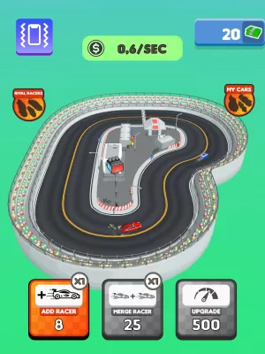 Clicker Racing 3D screenshot1