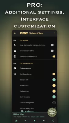 Chillout & Lounge music radio screenshot1