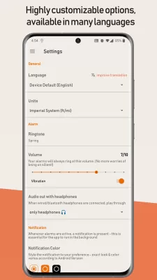 Naplarm screenshot2