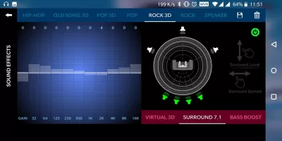 Music Player 3D Surround 7.1 screenshot1
