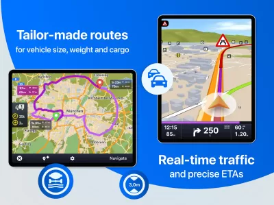 Sygic GPS Truck & Caravan screenshot1