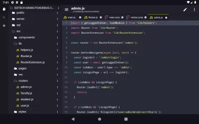 Acode screenshot2
