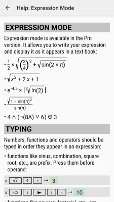 HiPER Calc Pro screenshot1