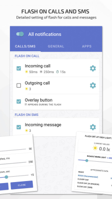 Flash activado call screenshot1