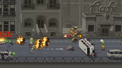 Dead Ahead: Zombie bike racing screenshot2
