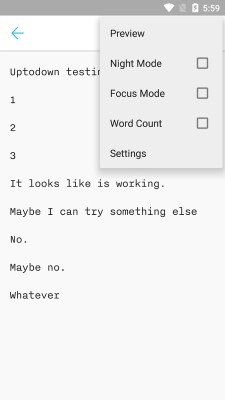 iA Writer screenshot2