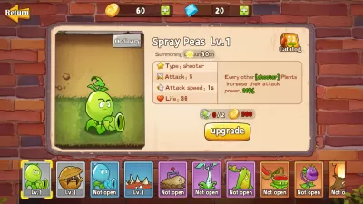 Plants Shooter Defense War screenshot1